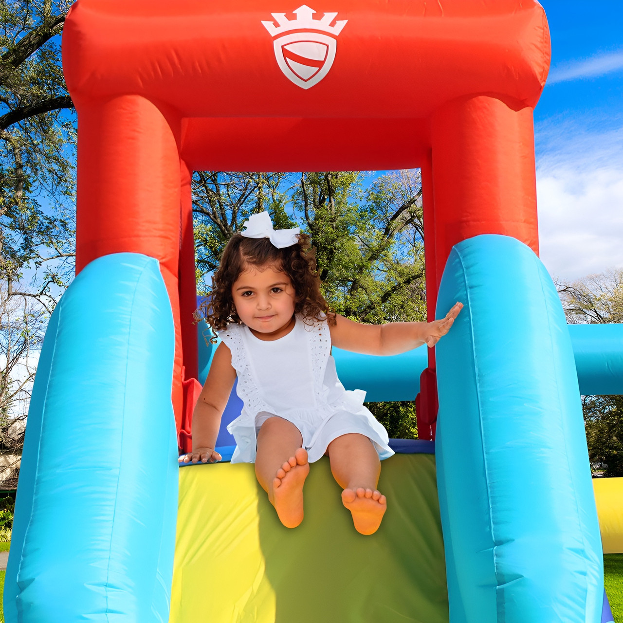 Happy Hop - Fortress Bouncer Activity Play Center