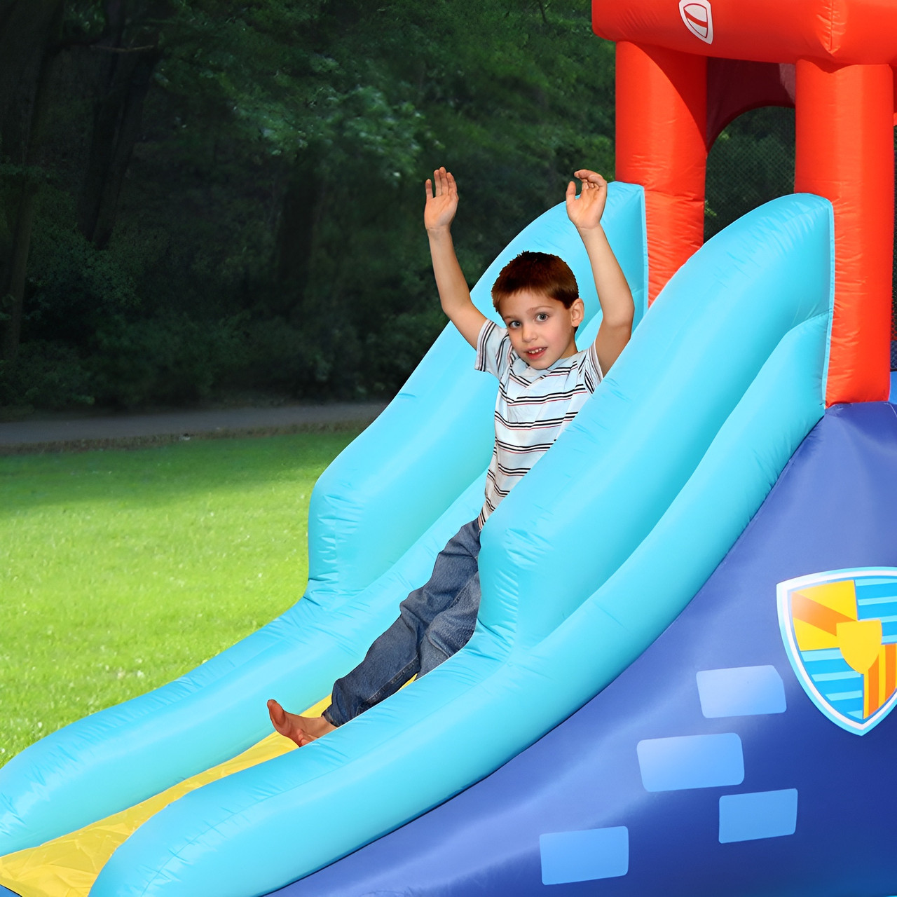 Happy Hop - Fortress Bouncer Activity Play Center