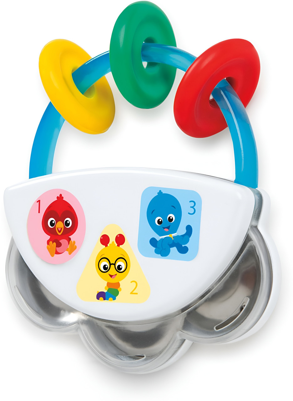 Baby Einstein Tiny Tambourine Musical Toy & Rattle