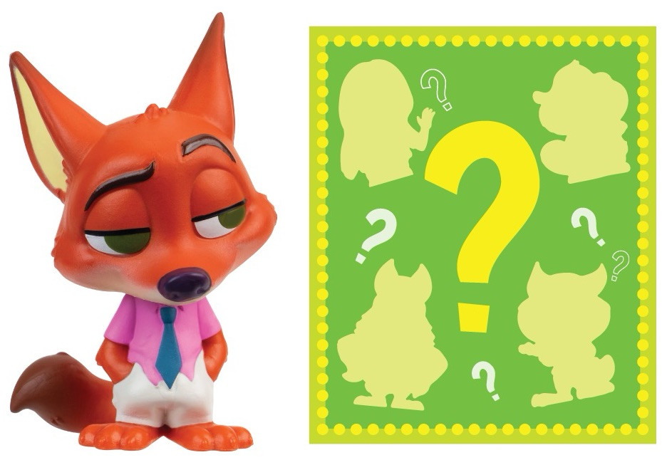 Disney Zootopia 2 Mystery Tails & Mystery 2" Figure 2-Pack