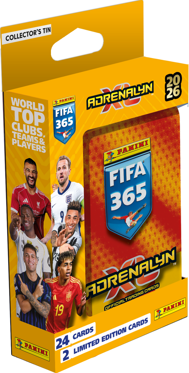 FIFA 365 Adrenalyn XL 2026 Soccer Pocket Tin 