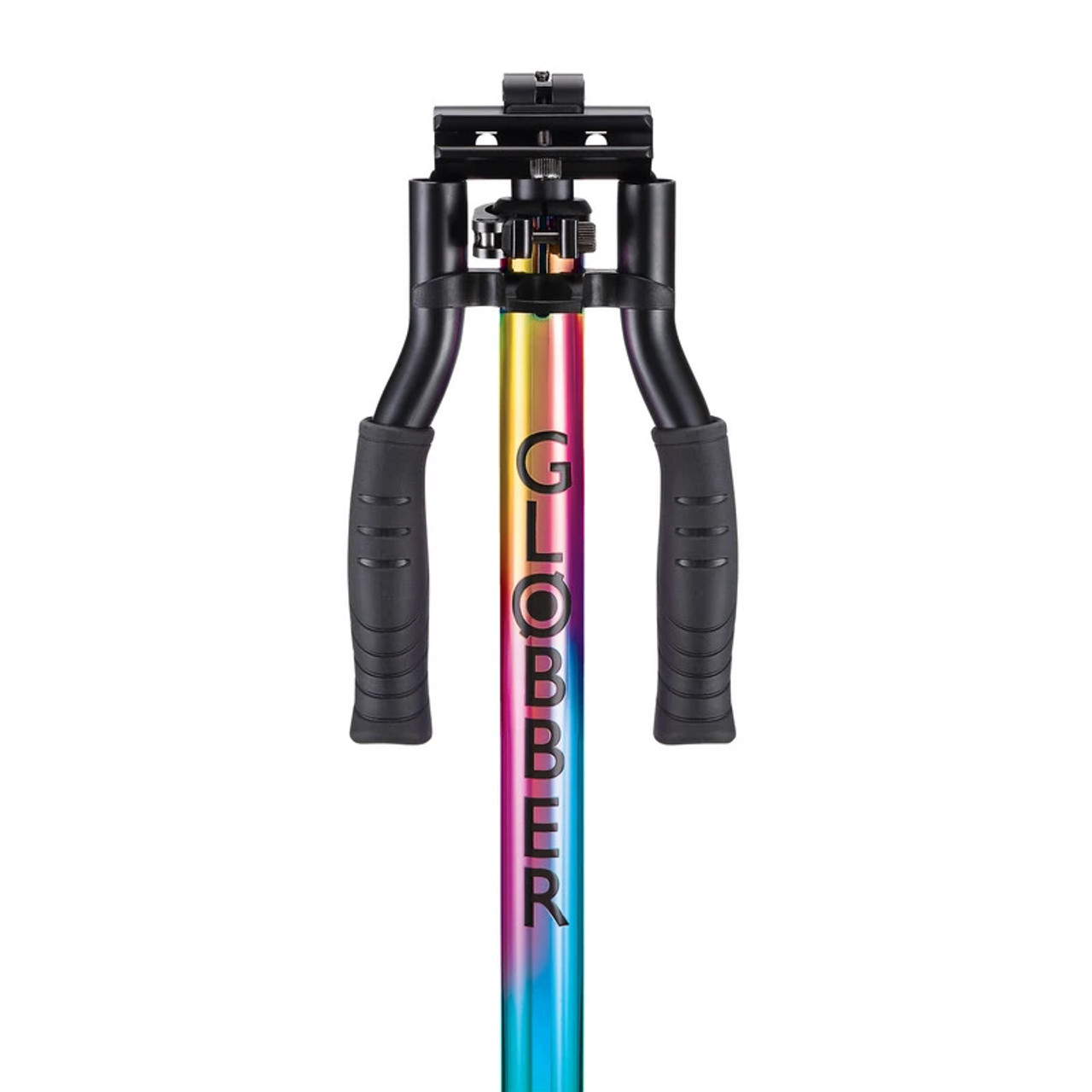 Globber Flow Element Foldable Scooter with Lights - Neochrome with Black Deck