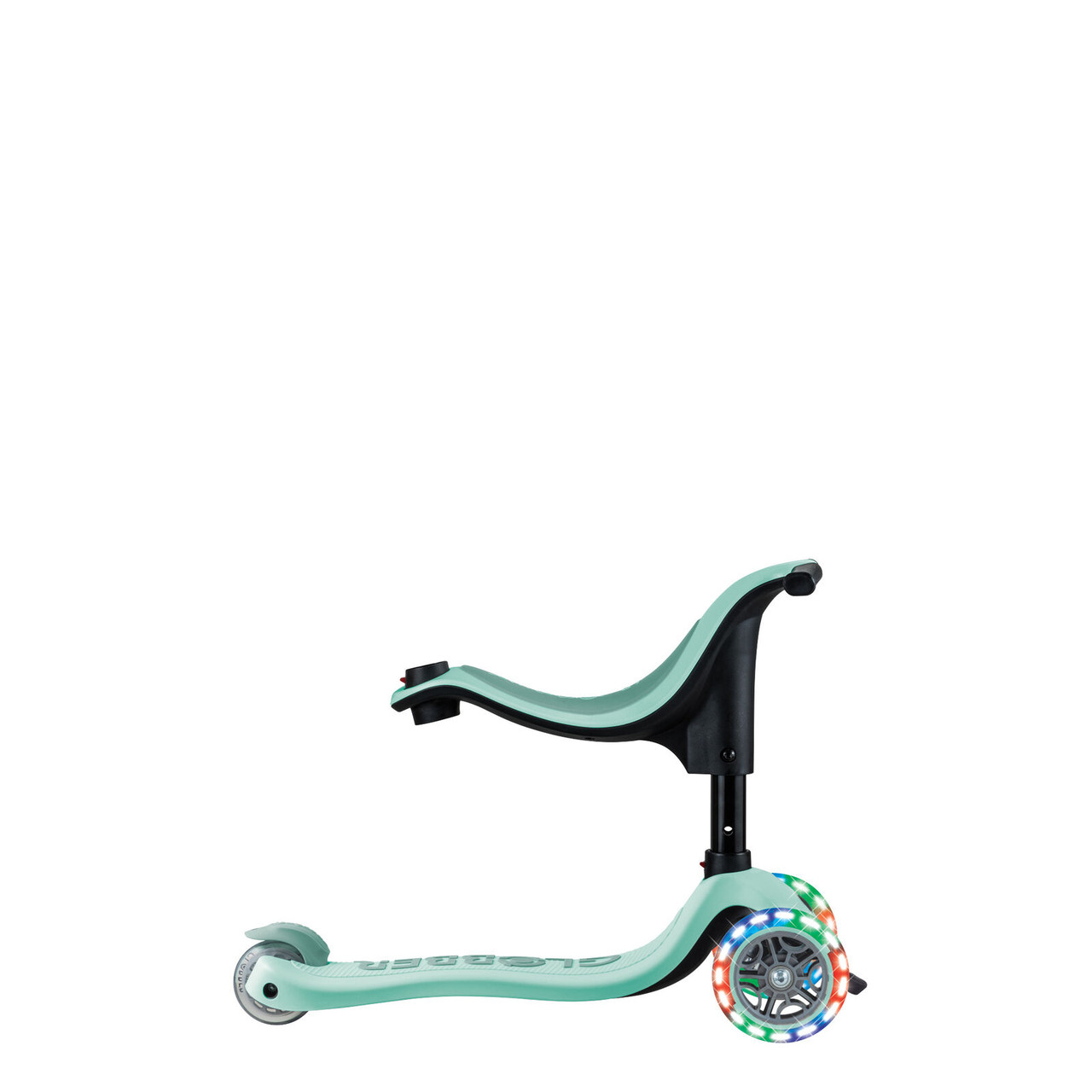 Globber Go Up Sporty Lights 360 - Mint/ Pistachio