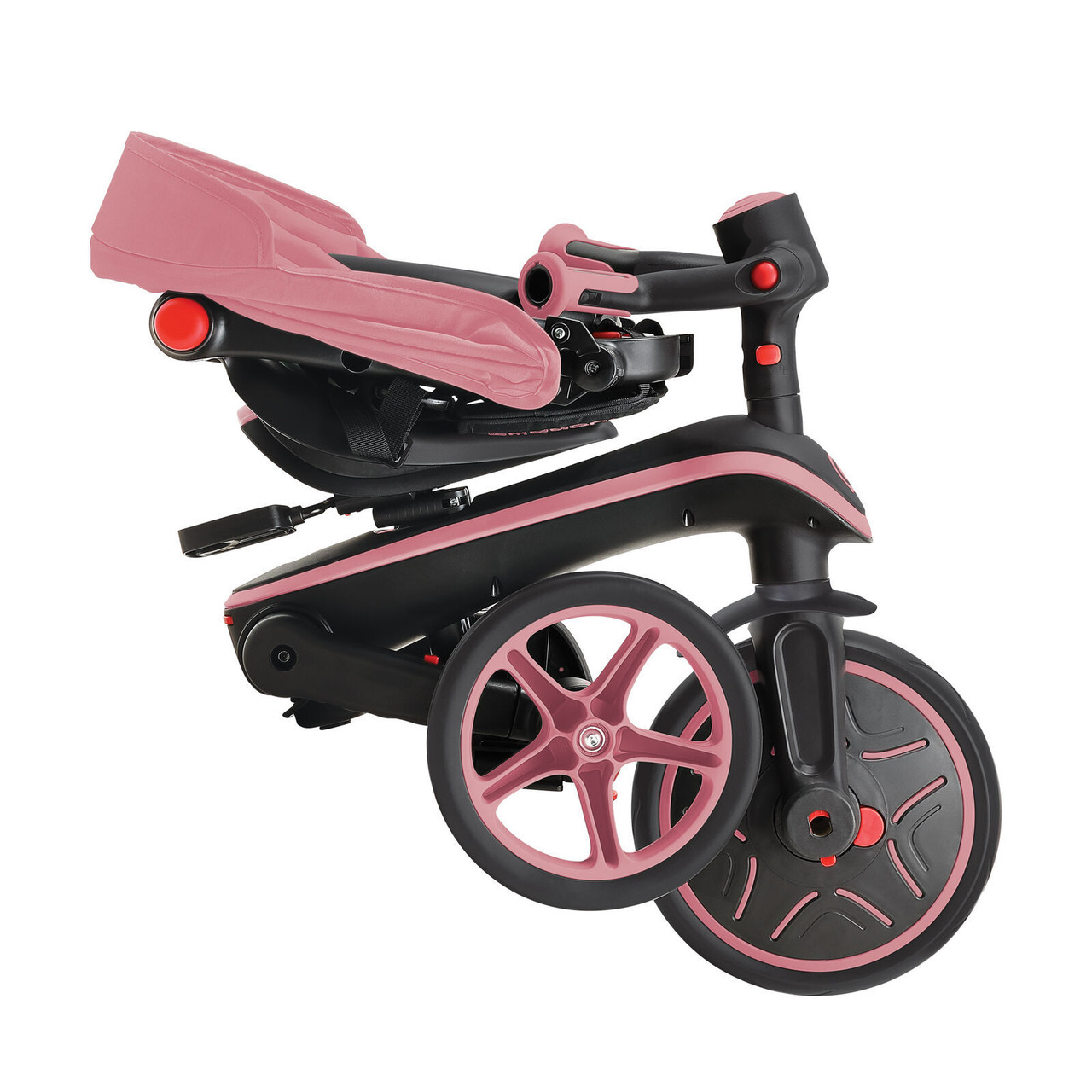 Globber Explorer Trike 4-in-1 Foldable Deep Pastel Pink