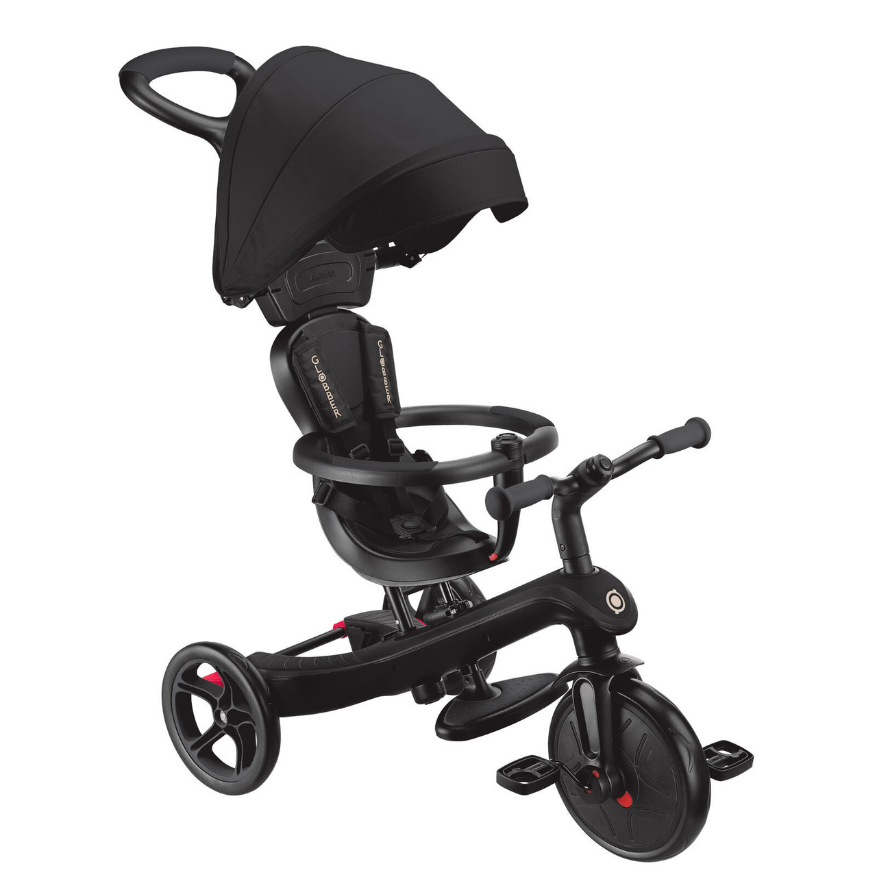 Globber Explorer Trike 4-in-1 Black