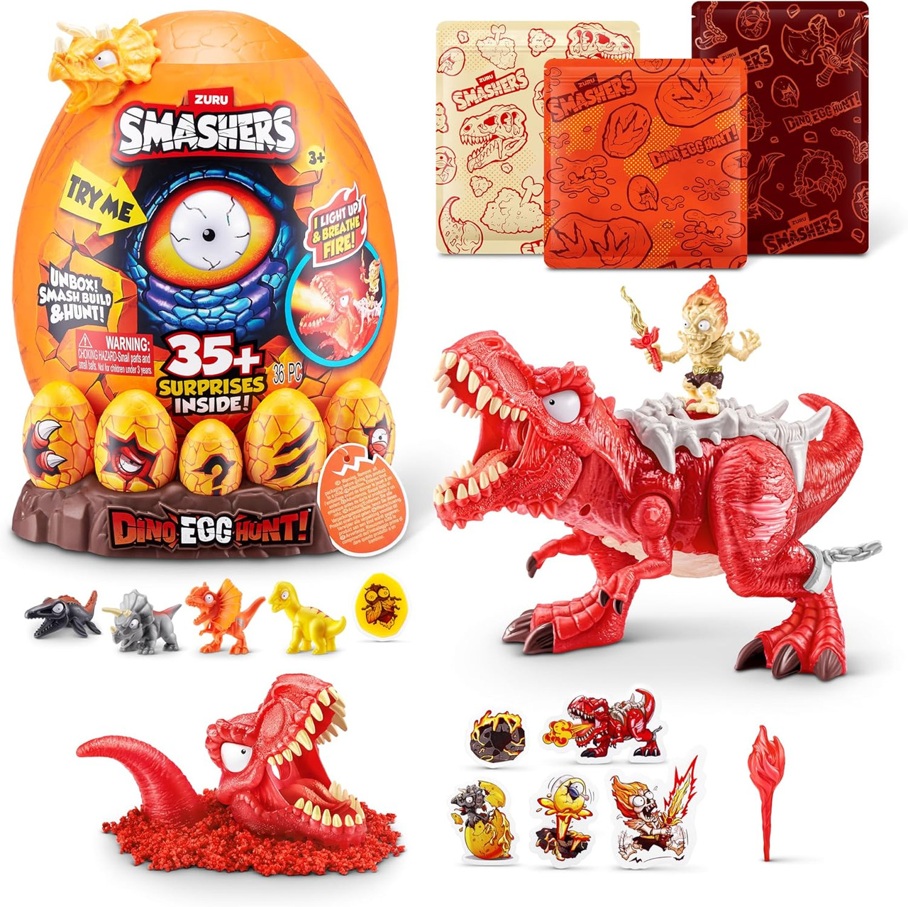 Smashers Dino Egg Hunt Series 1 Epic Egg T-Rex