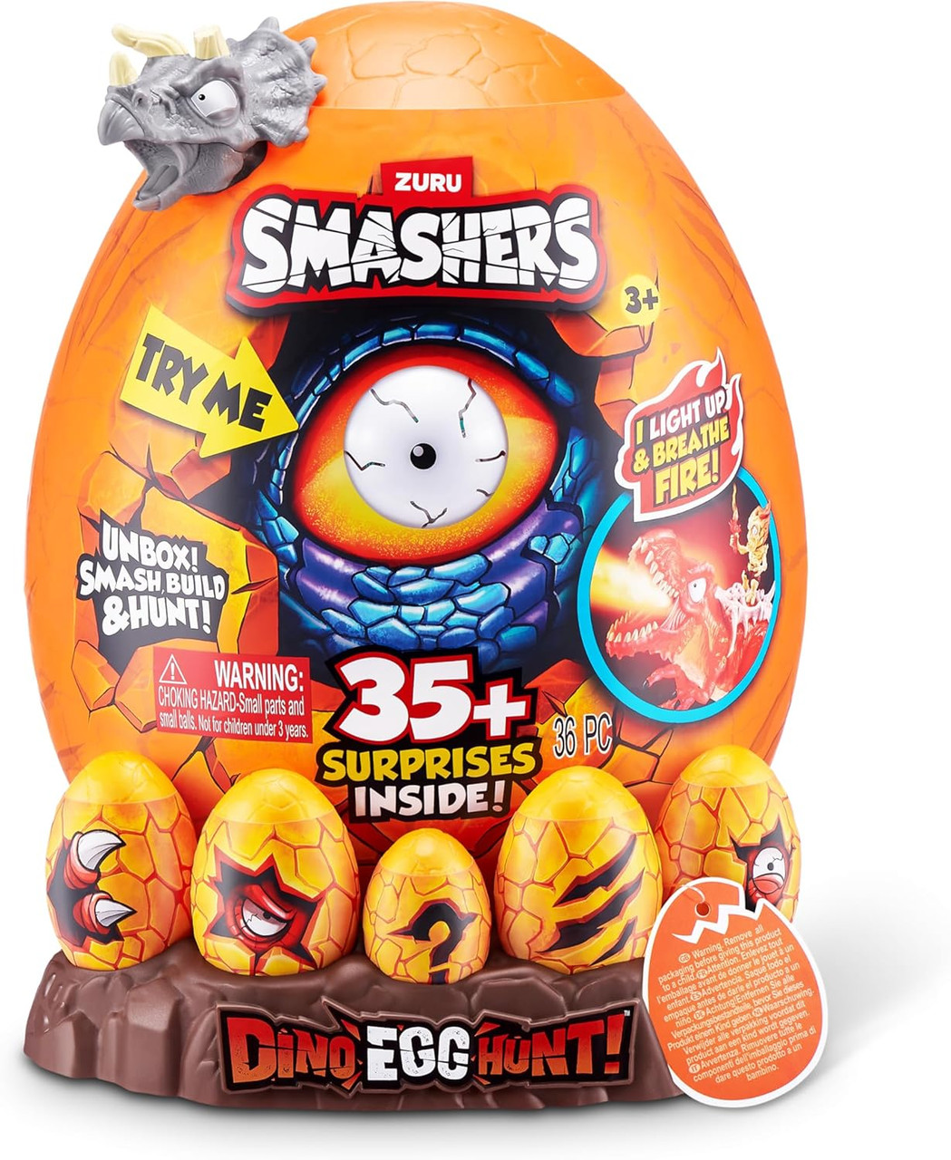 Smashers Dino Egg Hunt Series 1 Epic Egg T-Rex