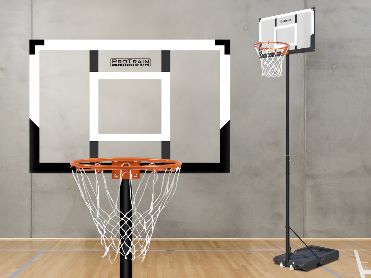 Adjustable Portable Basketball Stand Hoop