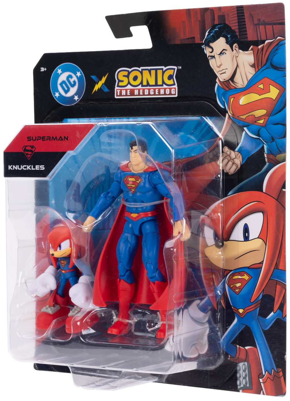DC x Sonic the Hedgehog Action Figures 2 Pack - Wave 1