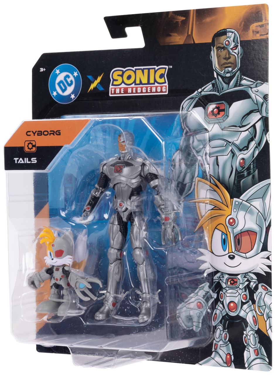 DC x Sonic the Hedgehog Action Figures 2 Pack - Wave 1