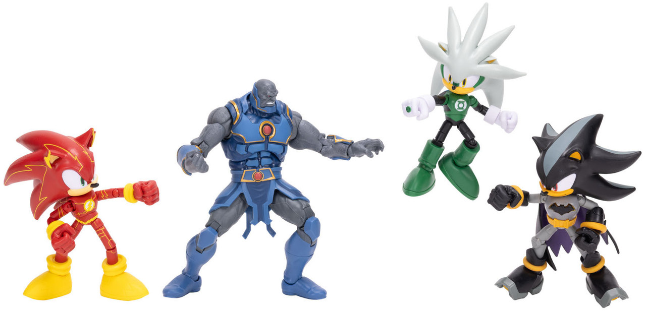 DC x Sonic the Hedgehog 5 inch Multipack