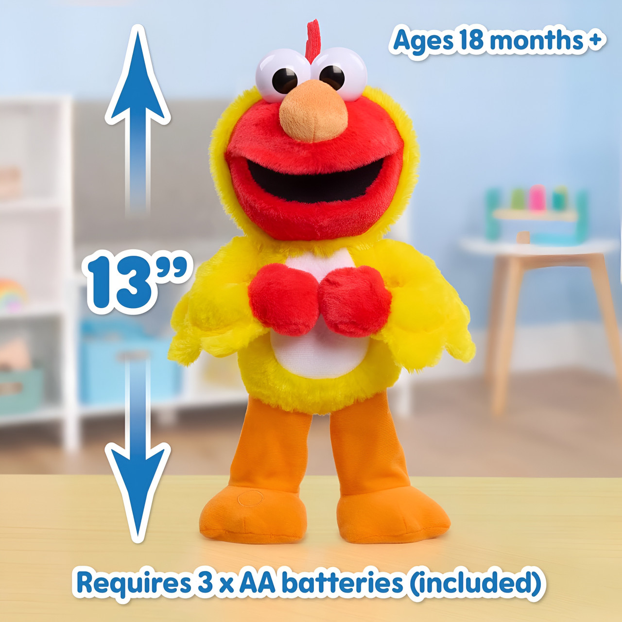 Sesame Street - Chicken Dance Elmo Plush