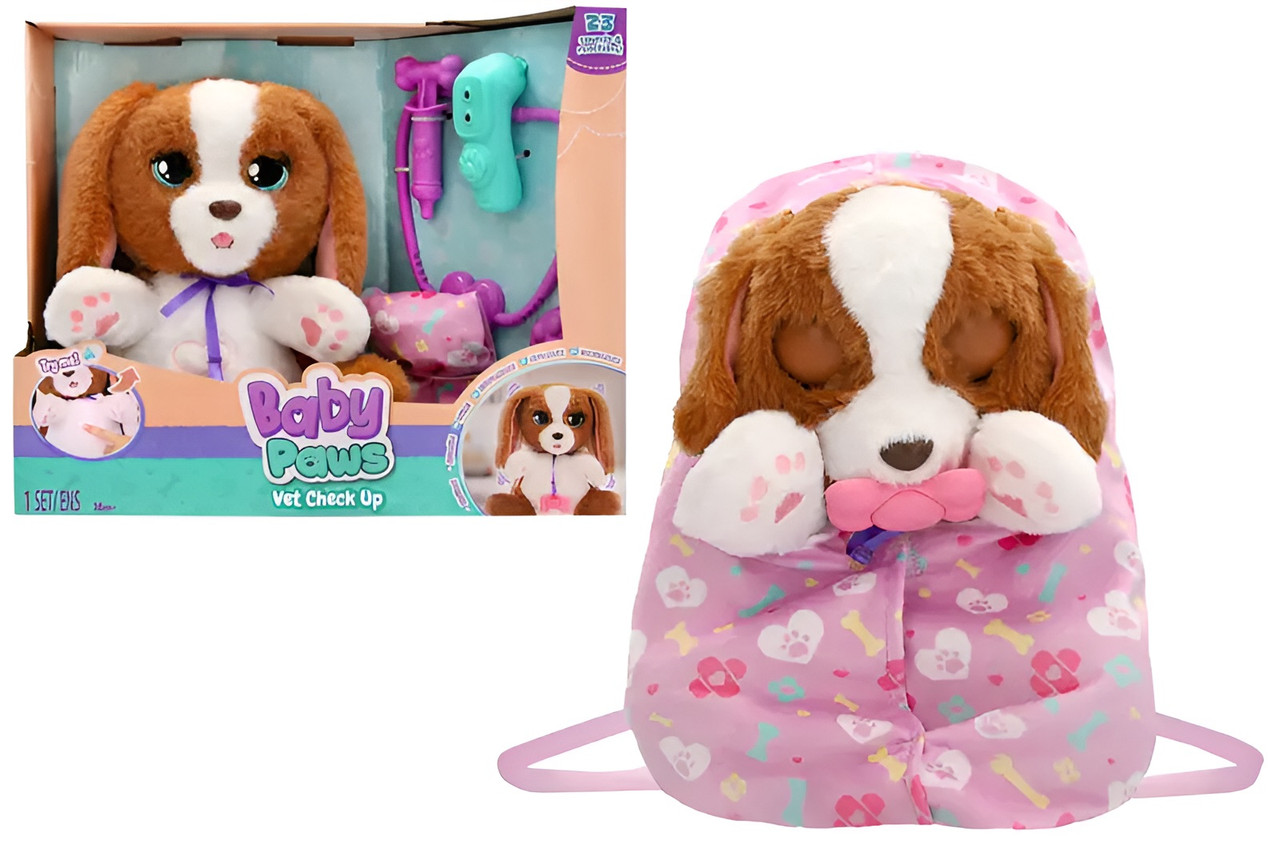Baby Paws Interactive Playset - Puppy at the Vet