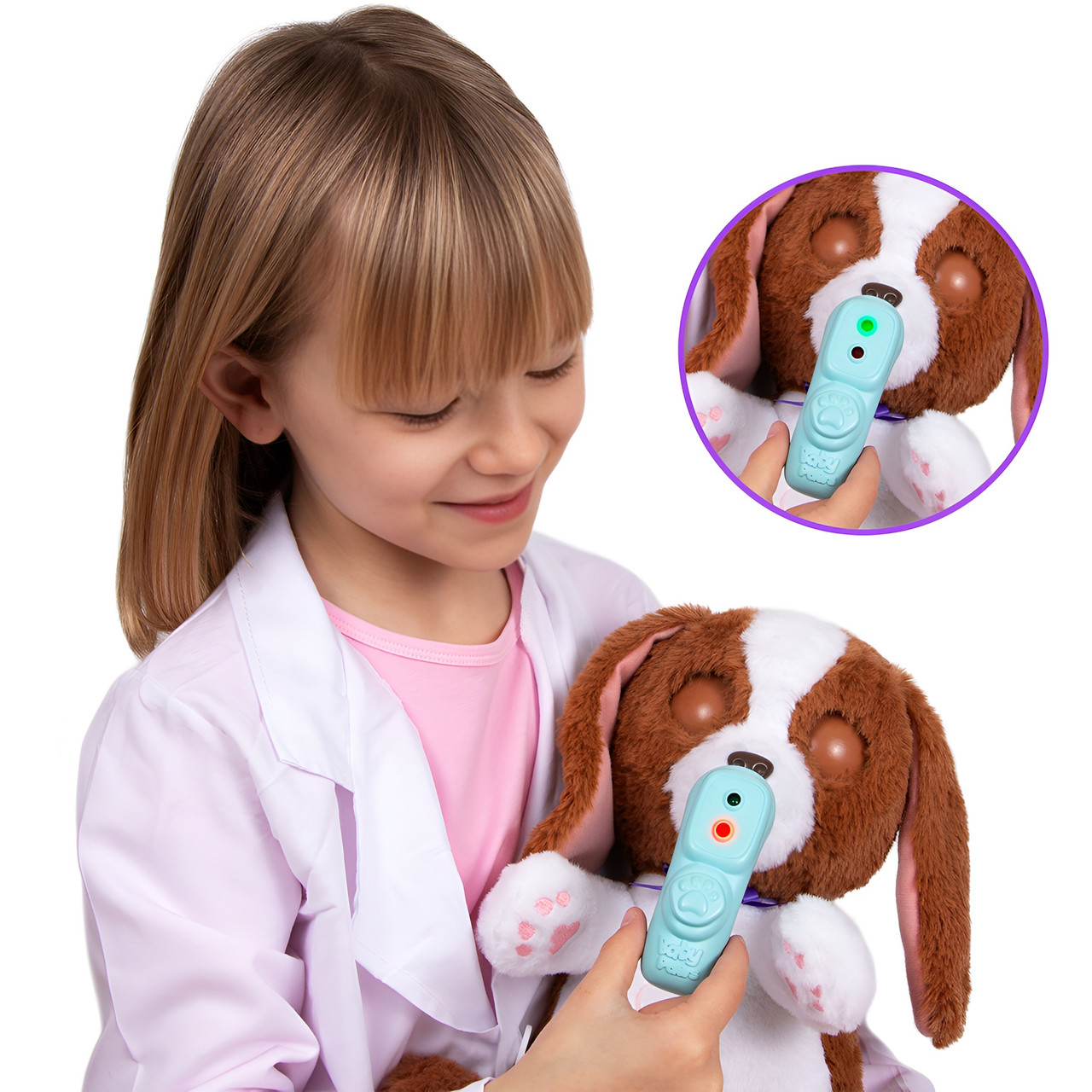 Baby Paws Interactive Playset - Puppy at the Vet