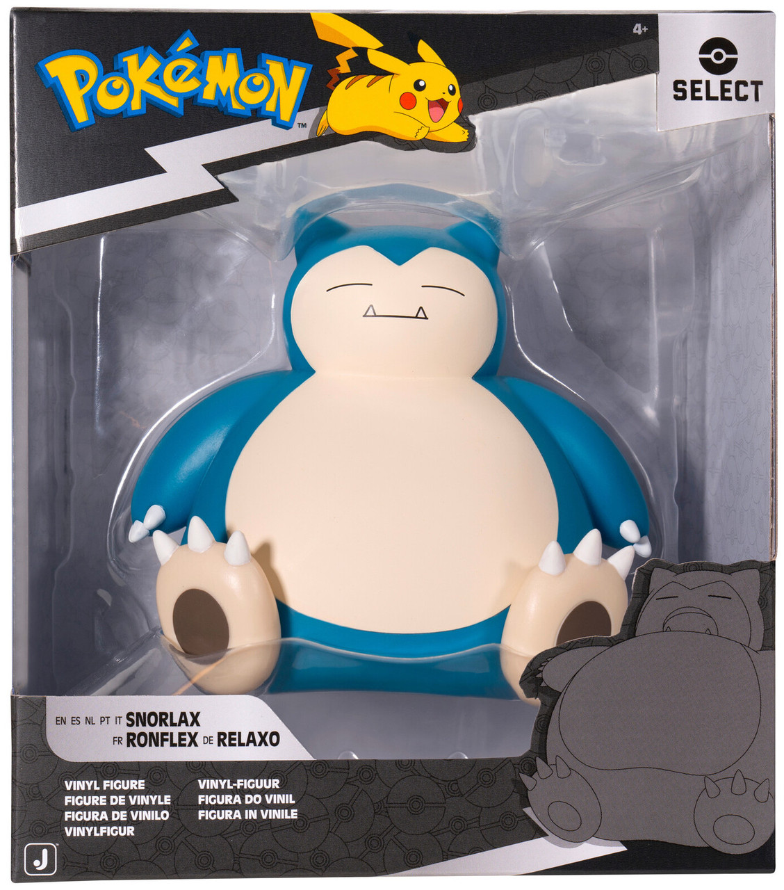 Pokemon Select 4 inch Snorlax Vinyl Figure