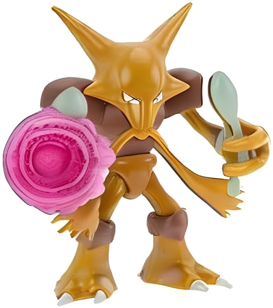 Pokemon Alakazam Battle Feature Figure 4.5 inch