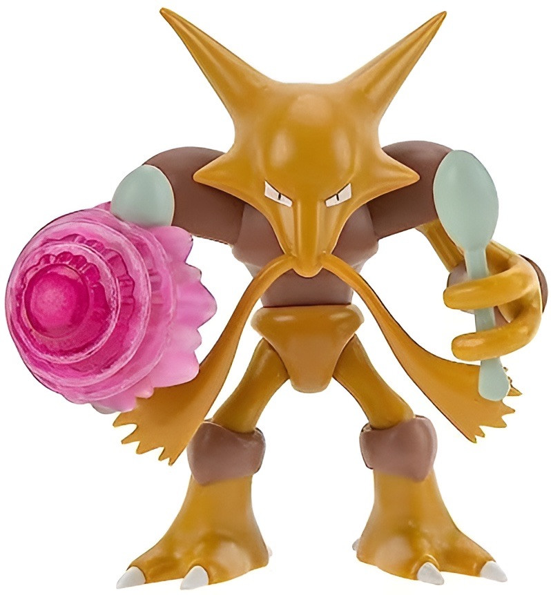 Pokemon Alakazam Battle Feature Figure 4.5 inch