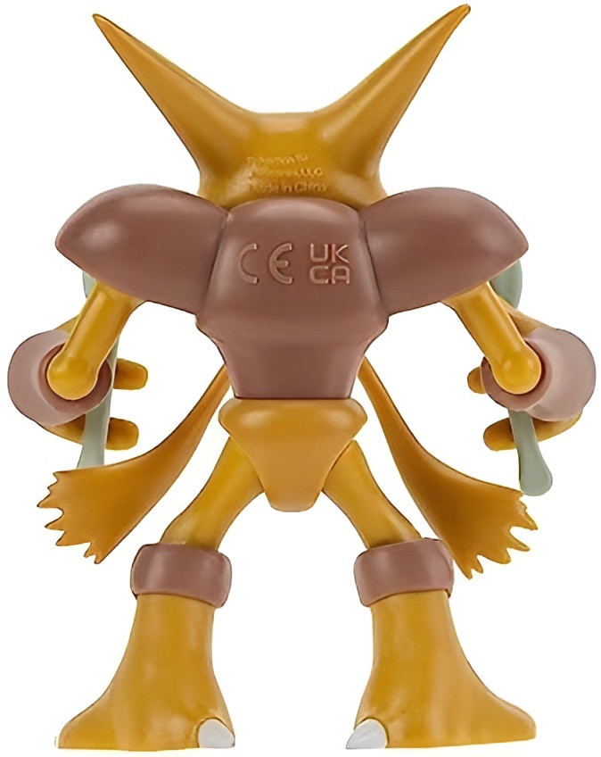 Pokemon Alakazam Battle Feature Figure 4.5 inch