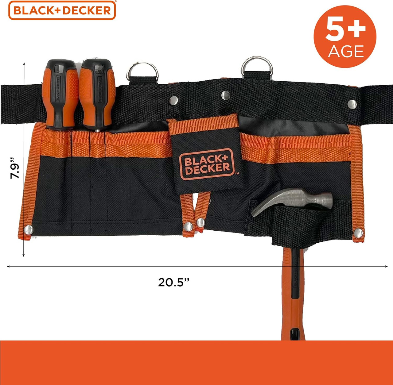Black & Decker Kids Tool Belt  Pretend Play Belt