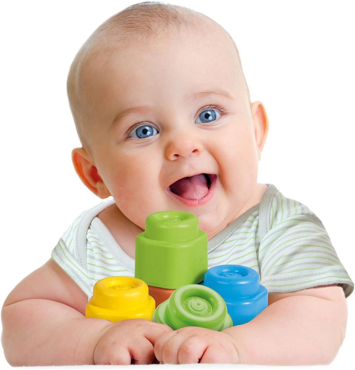 Clementoni Baby Soft Blocks 20 Colourful Blocks