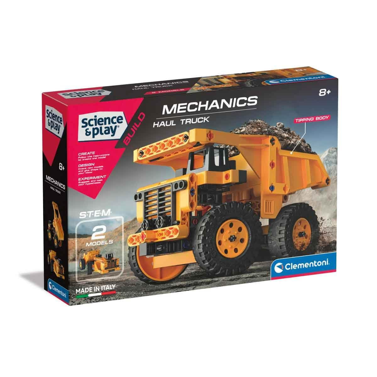 Clementoni Science & Play Small Mech Lab Mine Truck Kit