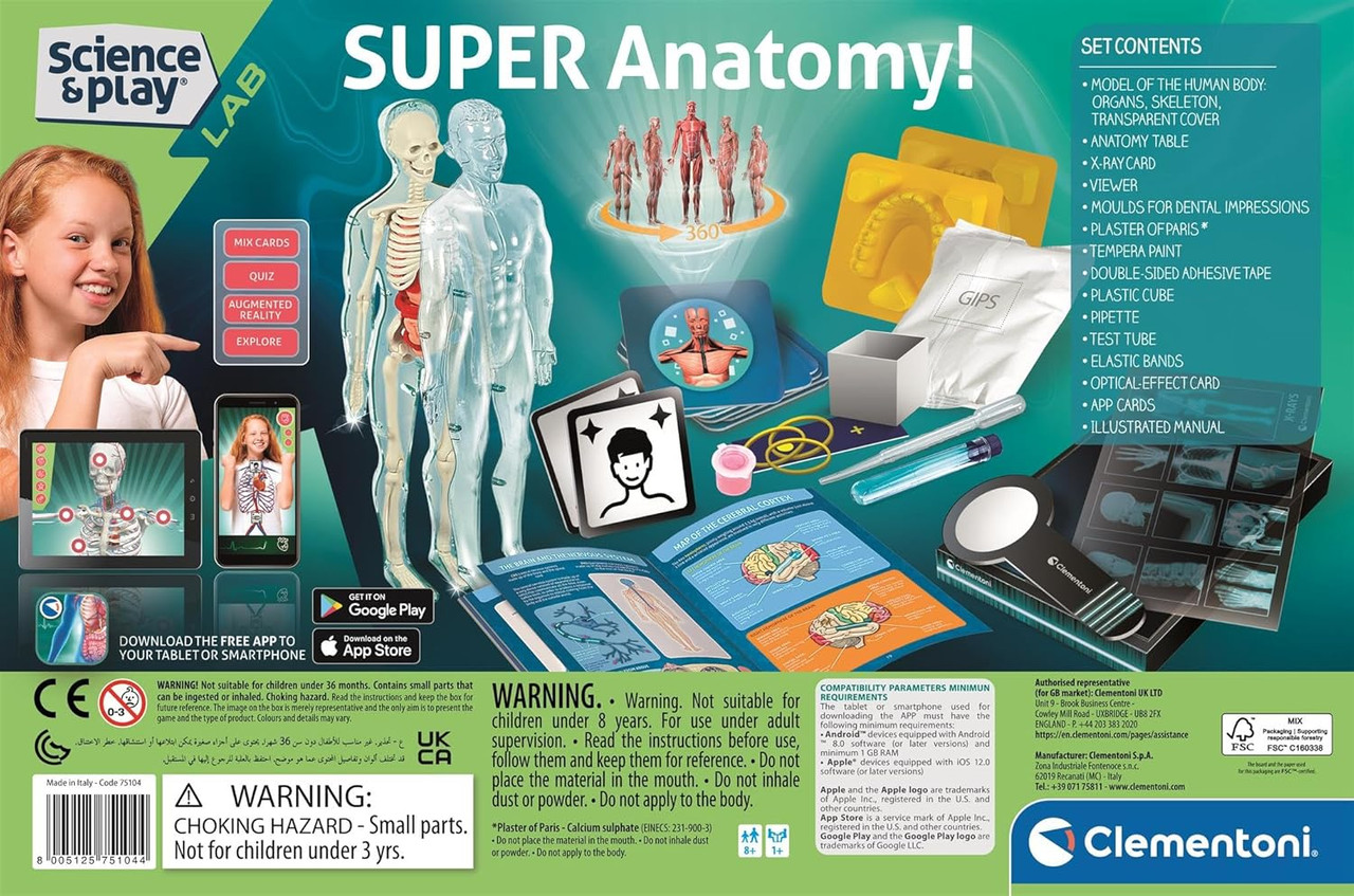 Clementoni Science & Play - Super Anatomy