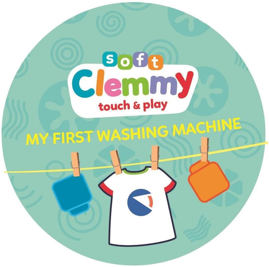 Clementoni Clemmy Sensory Washing Machine Activity Toy