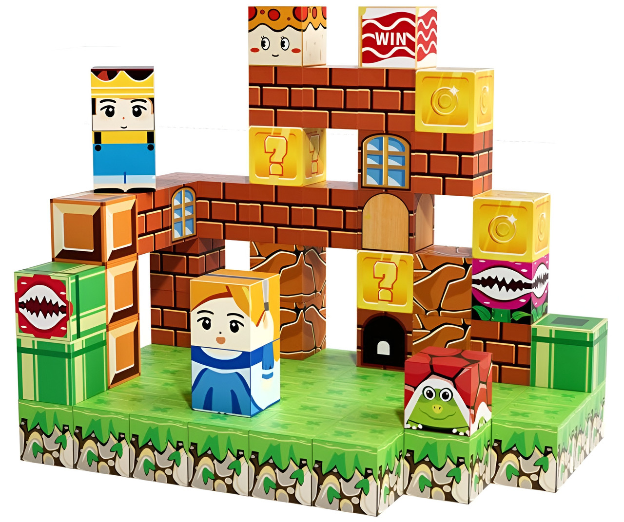 Fantasy Land Magnetic Block Set 74pcs