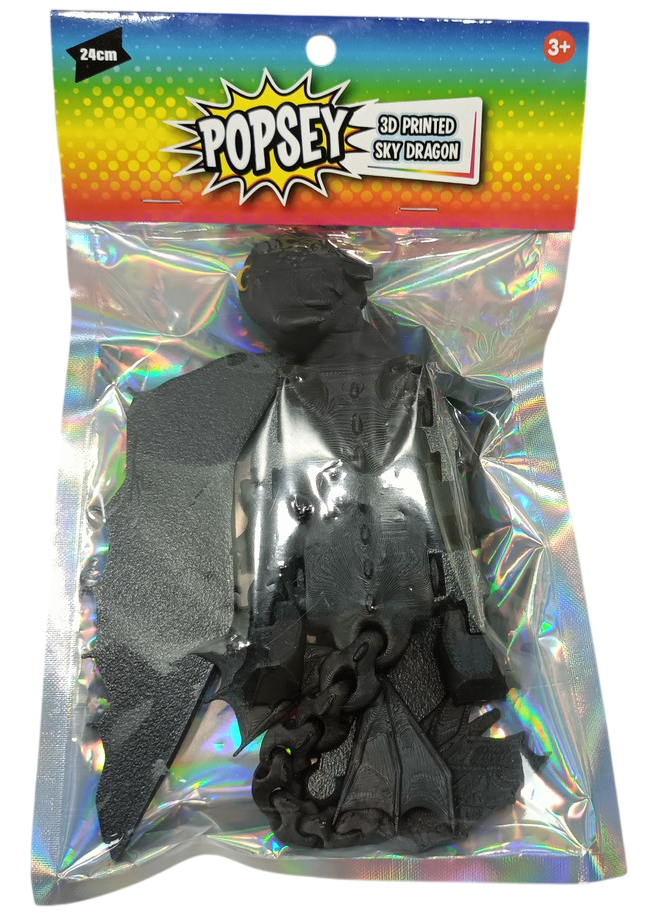 Popsey 3D Printed Sky Dragon 24cm 
