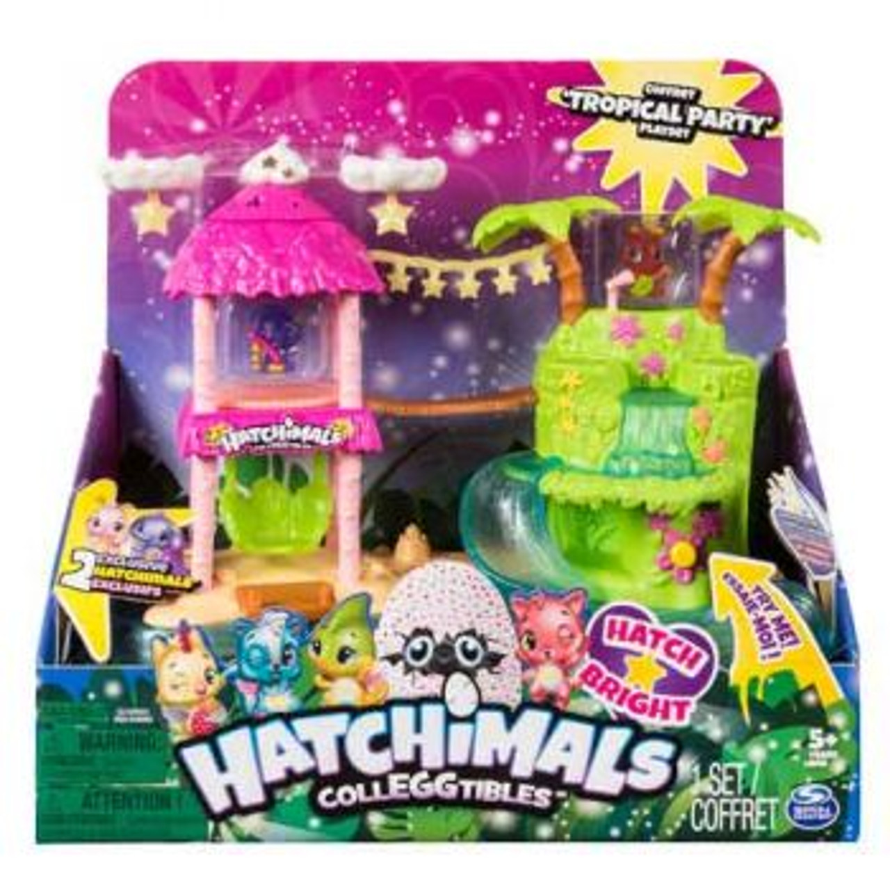 hatchimals colleggtibles tropical party