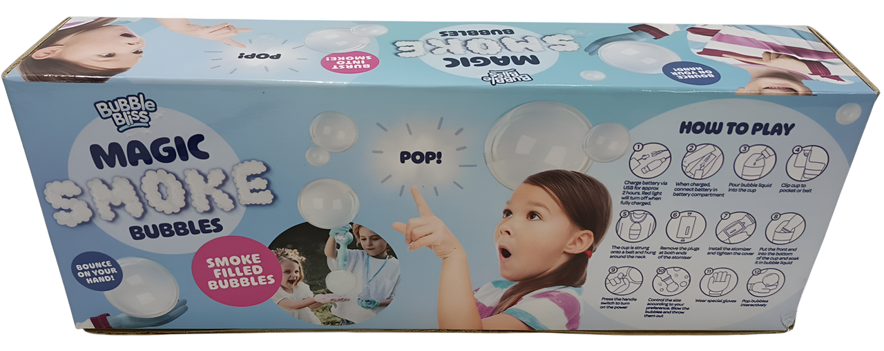 Bubble Bliss Magic Smoke Bubbles