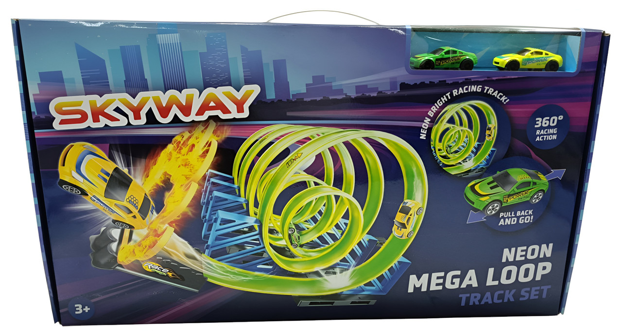 Neon Mega Loop Track Set 