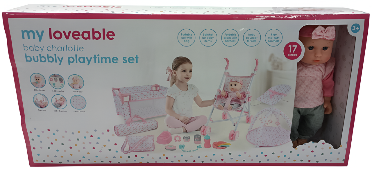 Baby Charlotte - Bubbly Playtime Set 