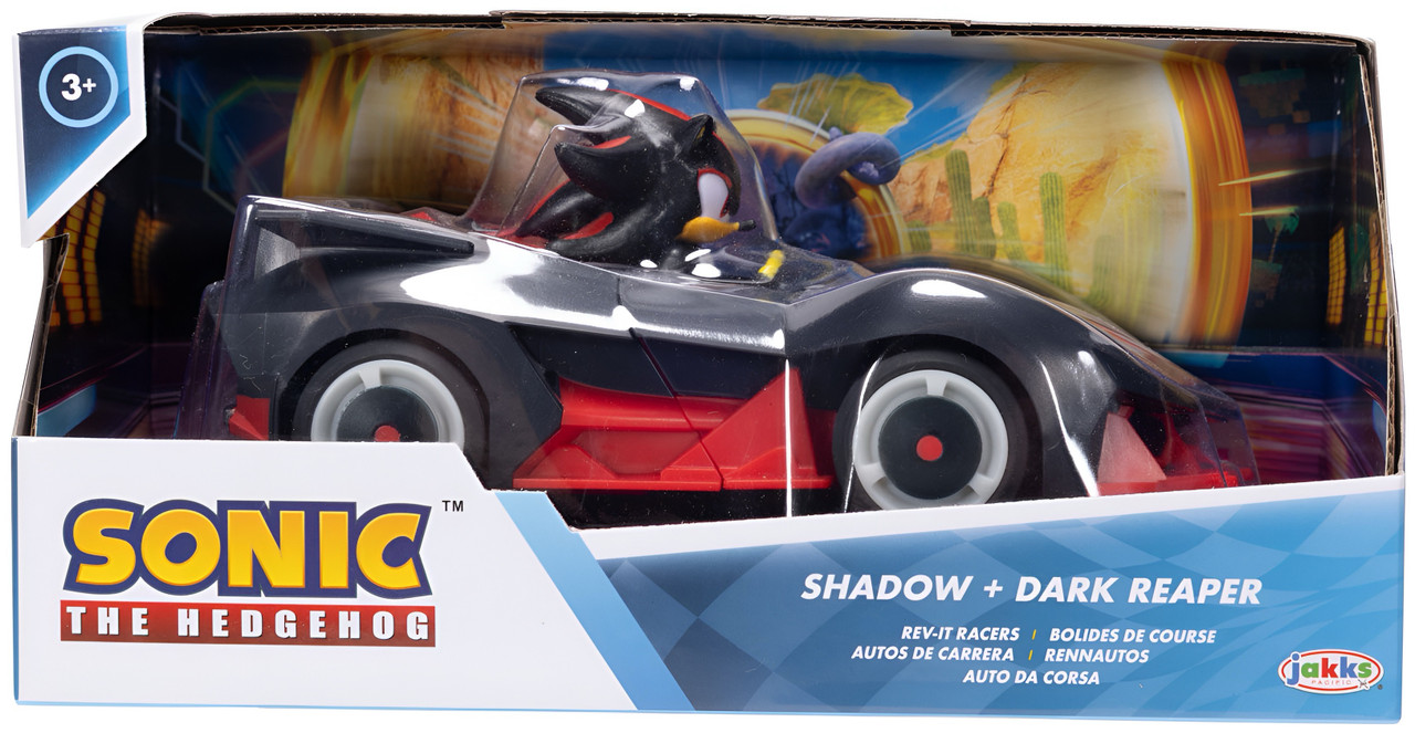 Sonic the Hedgehog 2.5 inch Figures with Rev Up Racer