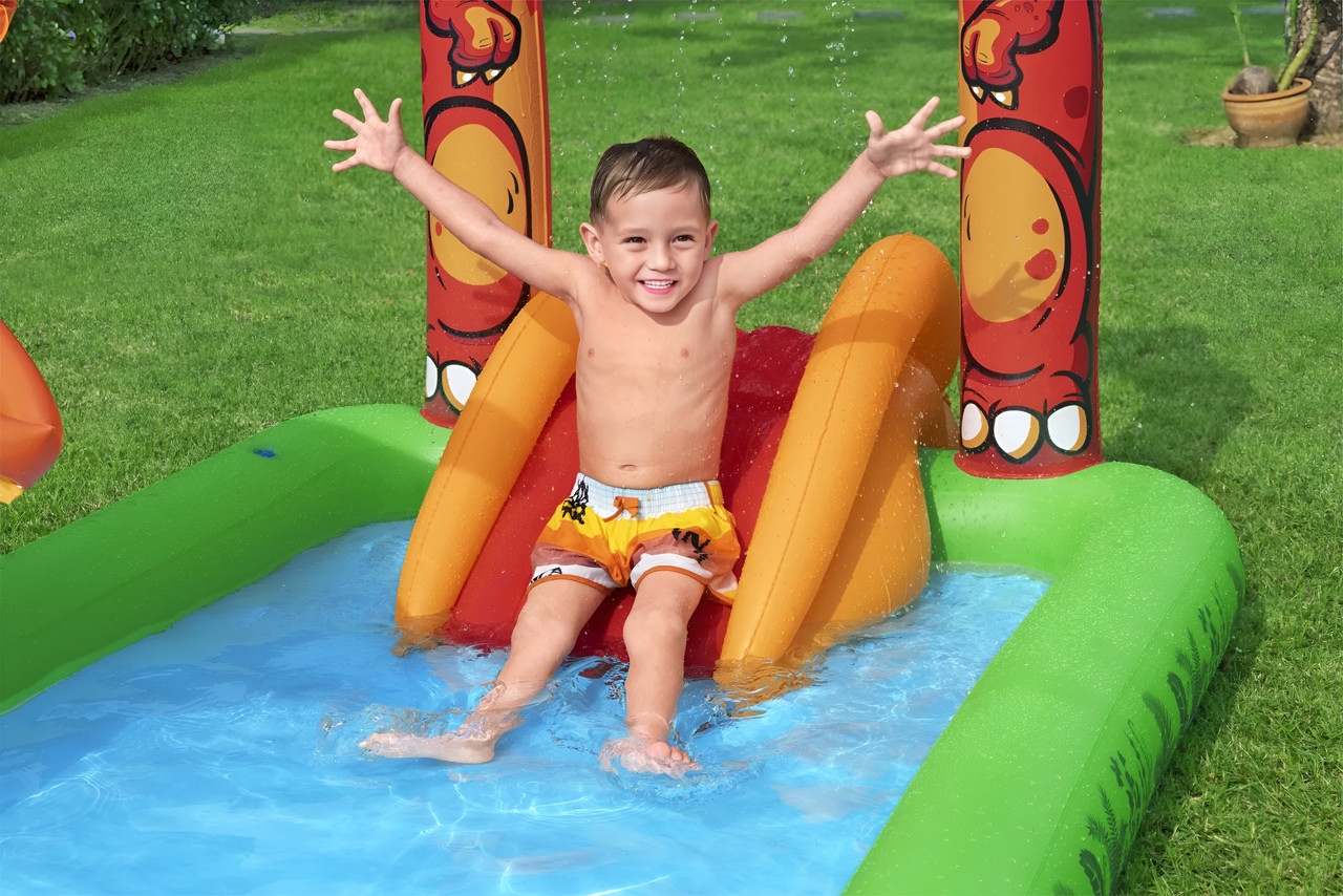 Bestway H2OGO! Jurassic Splash Kids Inflatable Water Play Centre and Pool