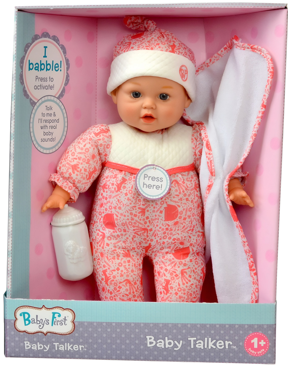 Baby's First 15 inch Baby Talker Doll