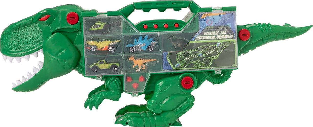 Teamsterz Beast Machines Transporter T-Rex with 6 Cars