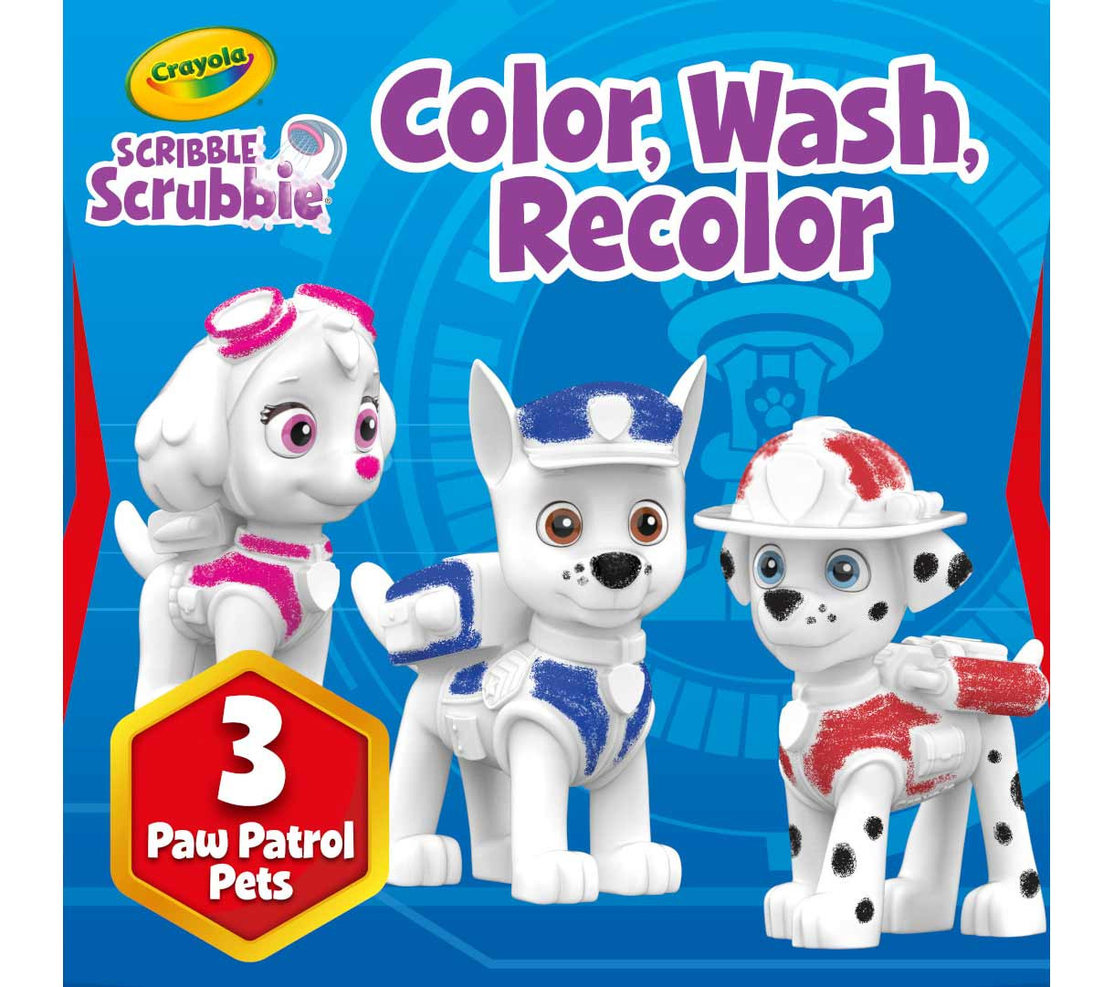 Crayola Scribble Scrubbie Paw Patrol Deluxe Set - 3 count