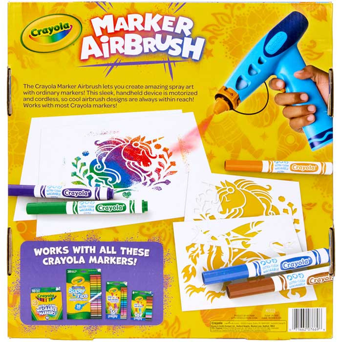 Crayola Marker Airbrush Designer Kit