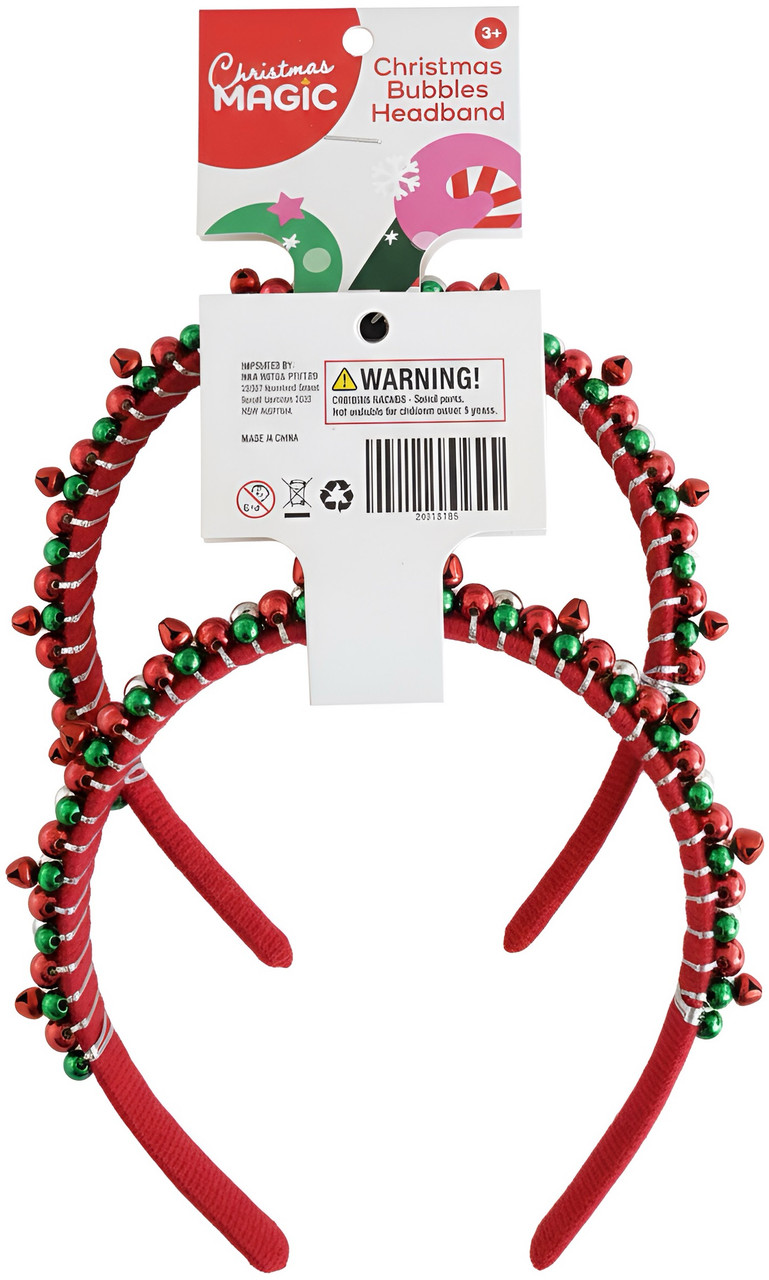 Christmas Bubbles Headband