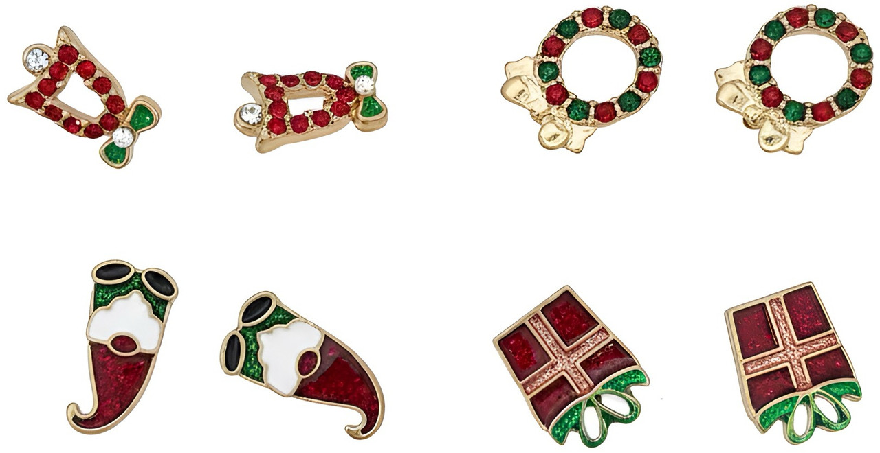 Festive Sparkle Earring Set