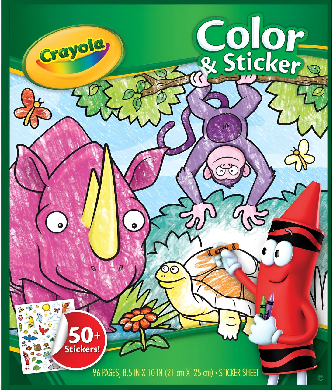 Crayola Colour and Sticker Animals