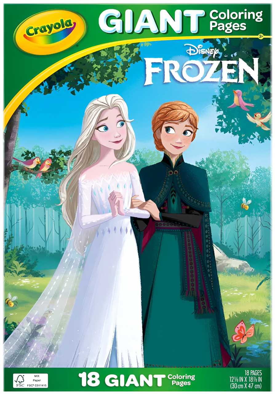 Crayola Giant Frozen Colouring Pages