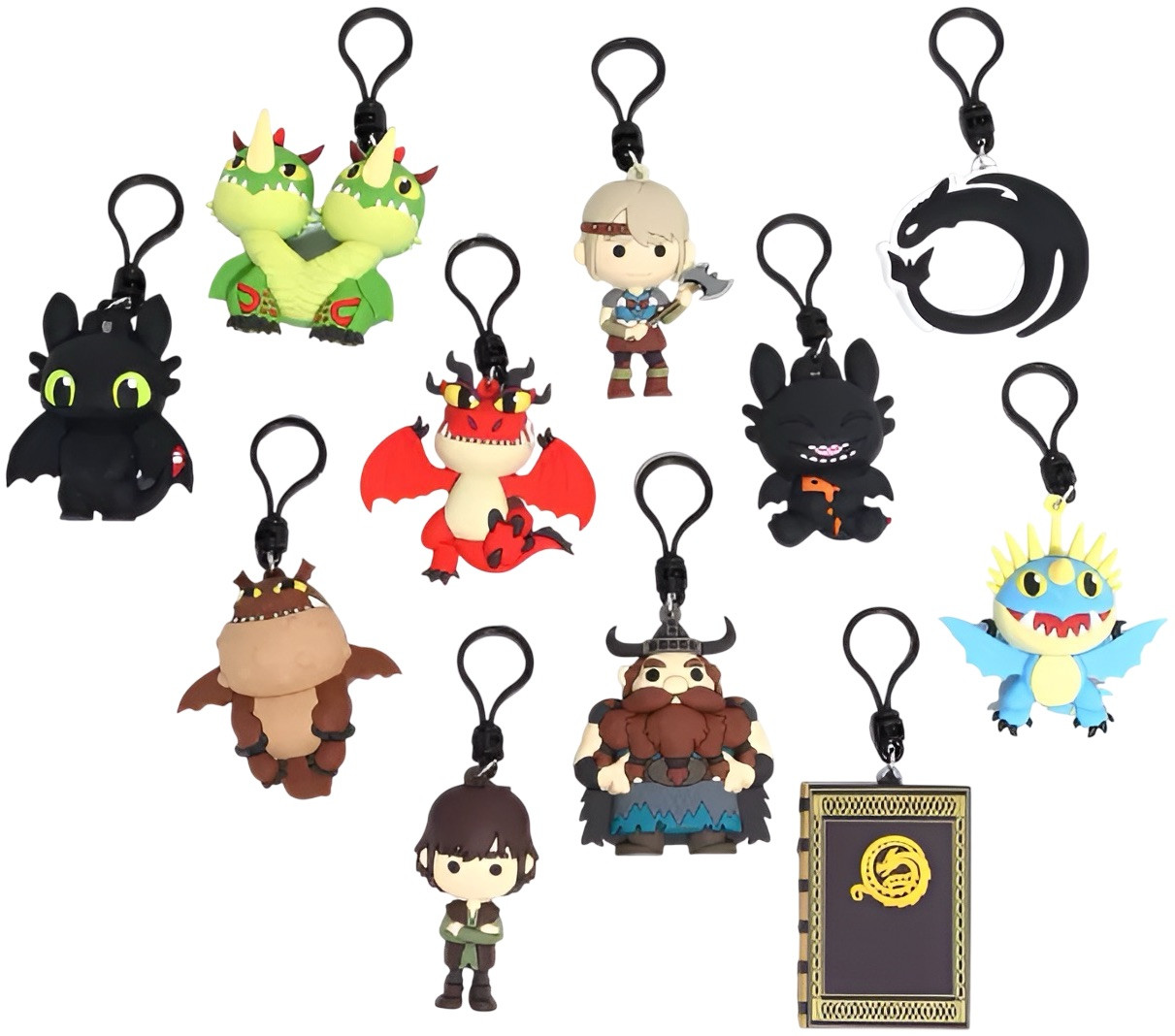 How to Train Your Dragon (2025) - 3D PVC Bag Clips S01 Blind Bag