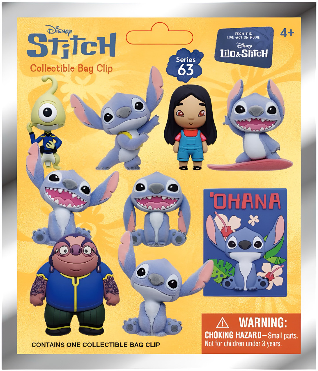 Lilo & Stitch (2025) - 3D PVC Bag Clip Blind Bag