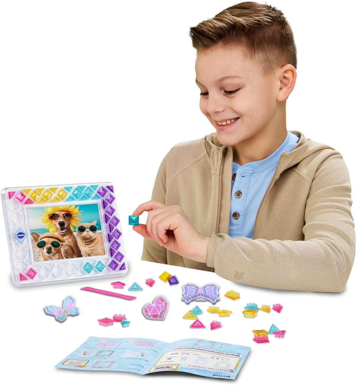 VTech Mosaic Magic Lights Photo Frame Making Kit