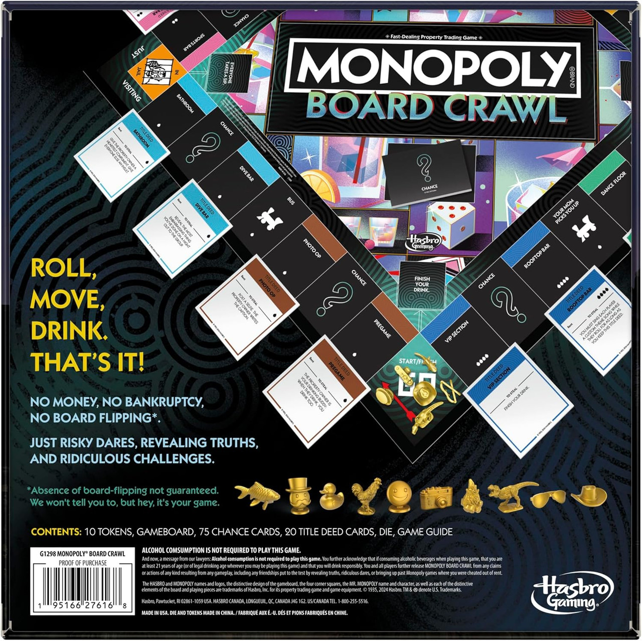 Monopoly Board Crawl Party Game