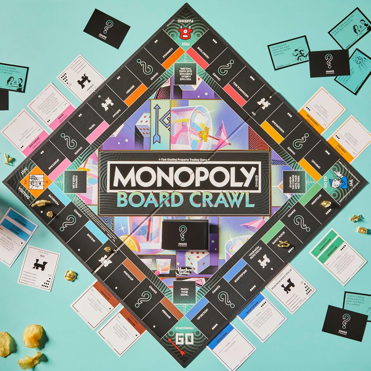 Monopoly Board Crawl Party Game