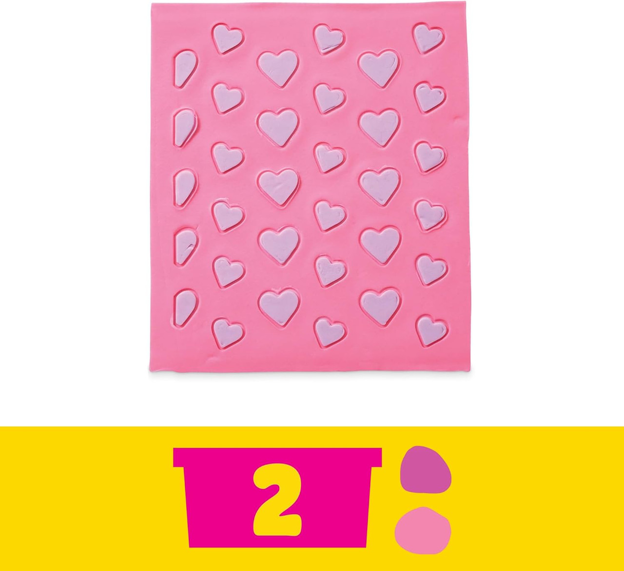 Play-Doh Barbie Hearts and Hair Doll Set