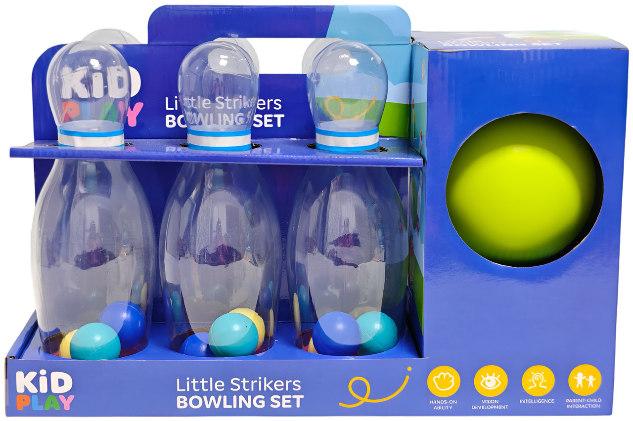 Kid Play Little Strikers Bowling Game